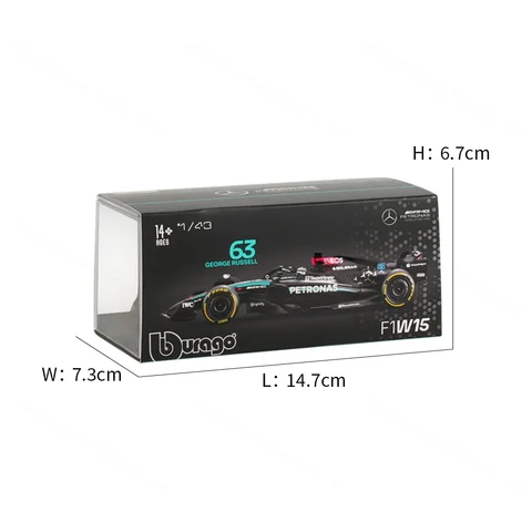Bburago Mercedes AMG W15 E Performance 1:43
