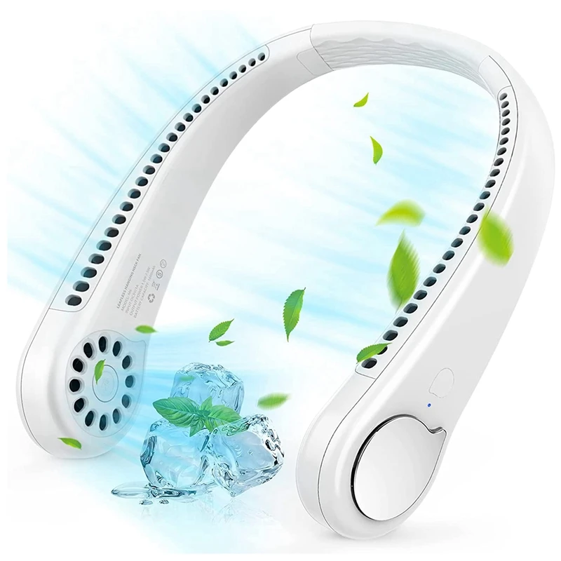 

Лидер продаж, портативный шейный вентилятор, персональный мини-кулер, бесшумный беслопастный вентилятор, 3-скоростной бесшумный вентилятор...