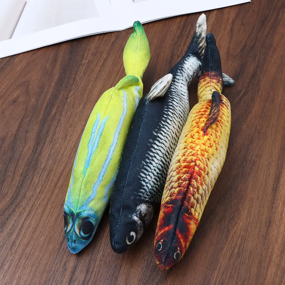 Игрушка для кошек с USB-зарядкой Интерактивная электрическая рыба-дисковод