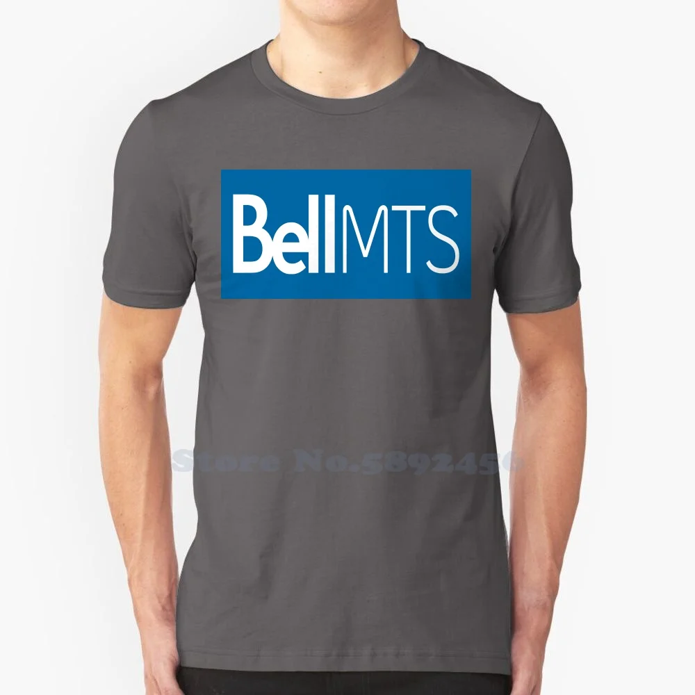 

Высококачественные футболки с логотипом телекоммуникационного сервиса Манитобы, модная футболка, новая футболка из 100% хлопка