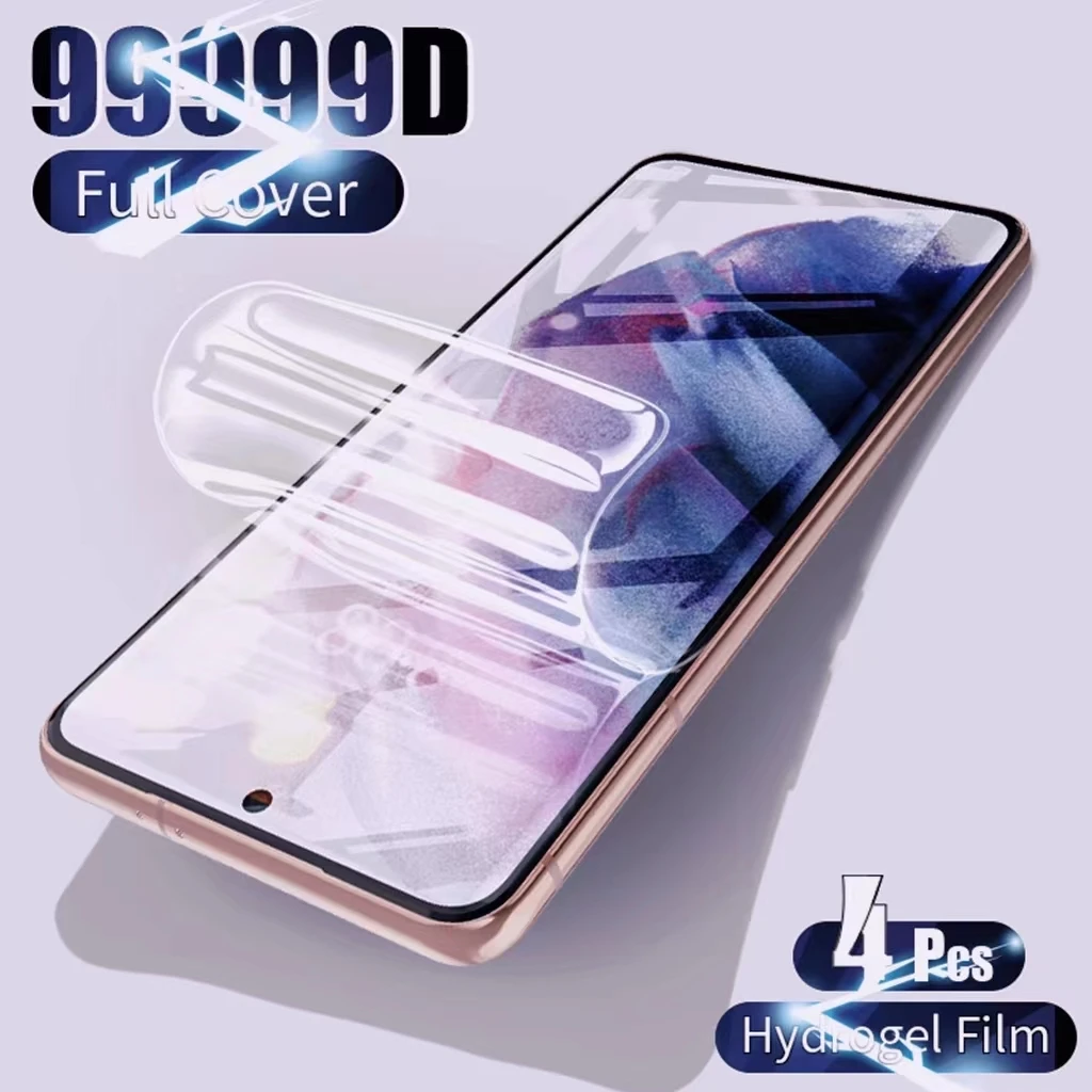 

4 шт. Гидрогелевая пленка для Samsung Galaxy A30 A30S, защитные пленки для экрана, не стекло