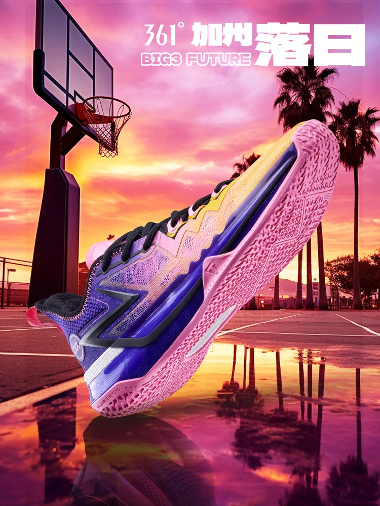 Фото 361 °   BIG3 Future Jokic Boots Мужские баскетбольные кроссовки Удобные и прочные практичные кроссовки №2