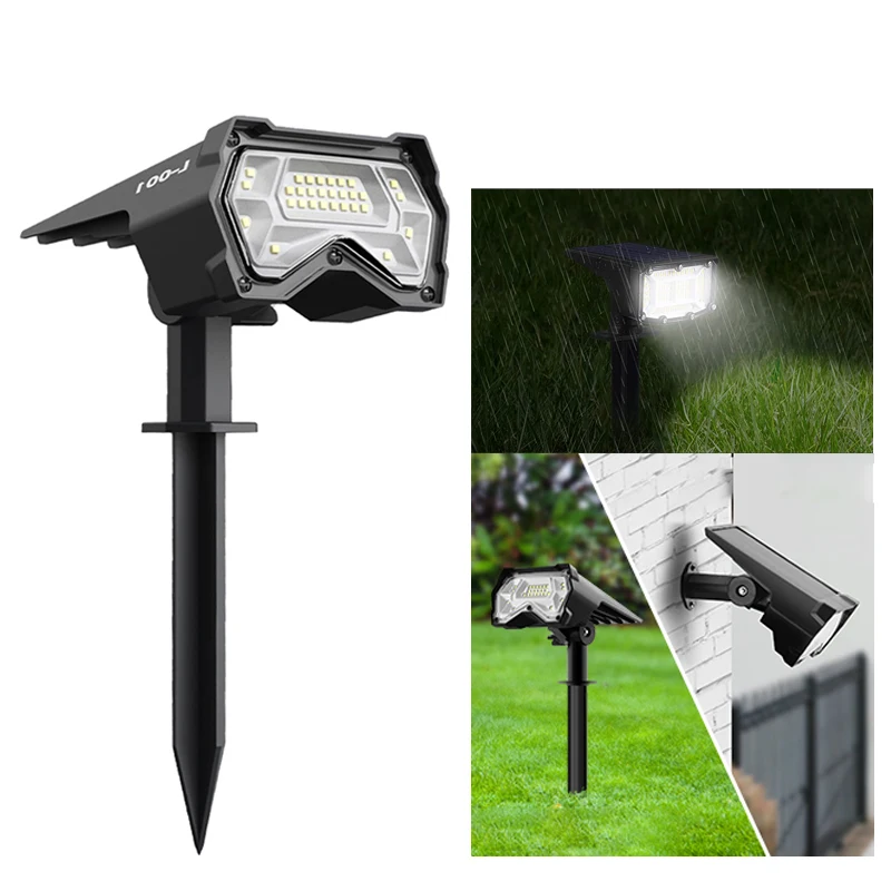 

Outdoor Solar Lights Spotlights Lamp IP65 Waterproof Garden Decoration Solar Focos Lamp Adjustable Landscape LED Lights