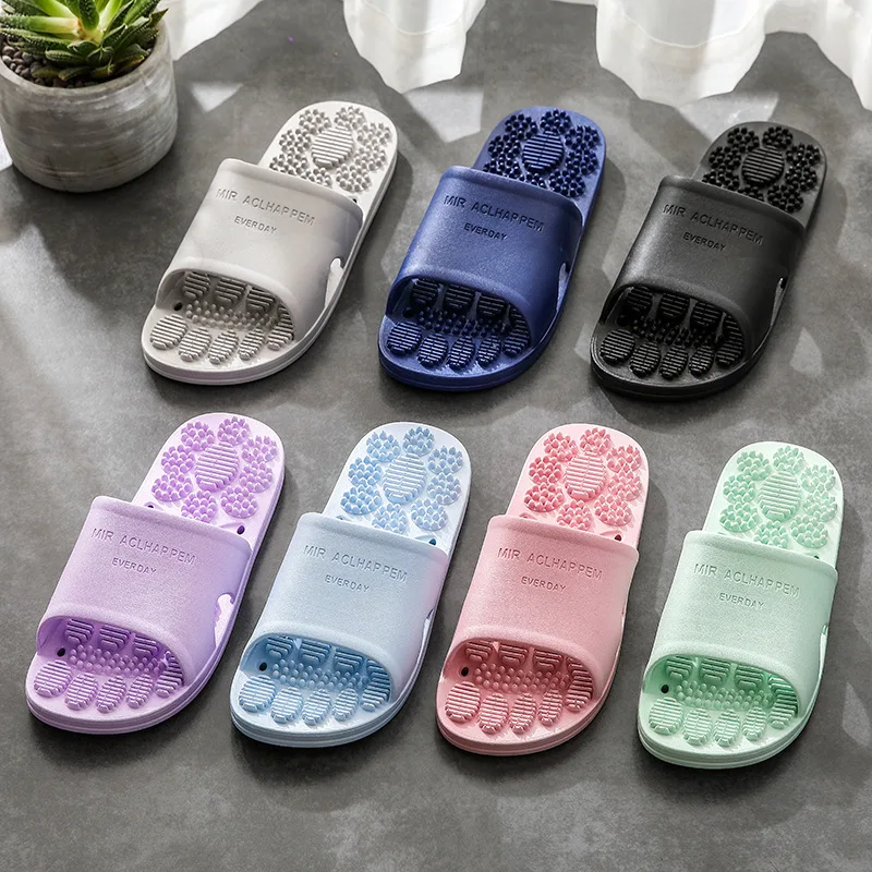 Summer Men's Slippers 2023 New Women's Home Slippers Indoor Bathroom Non Slip Beach Couple Slippers Slipper Luxury Sandals