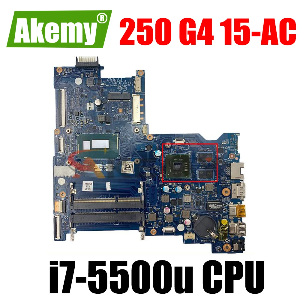 

Материнская плата для ноутбука 815247-501 AHL50/ABL52 для HP 250 G4 15-AC 815247-001 с видеокартой