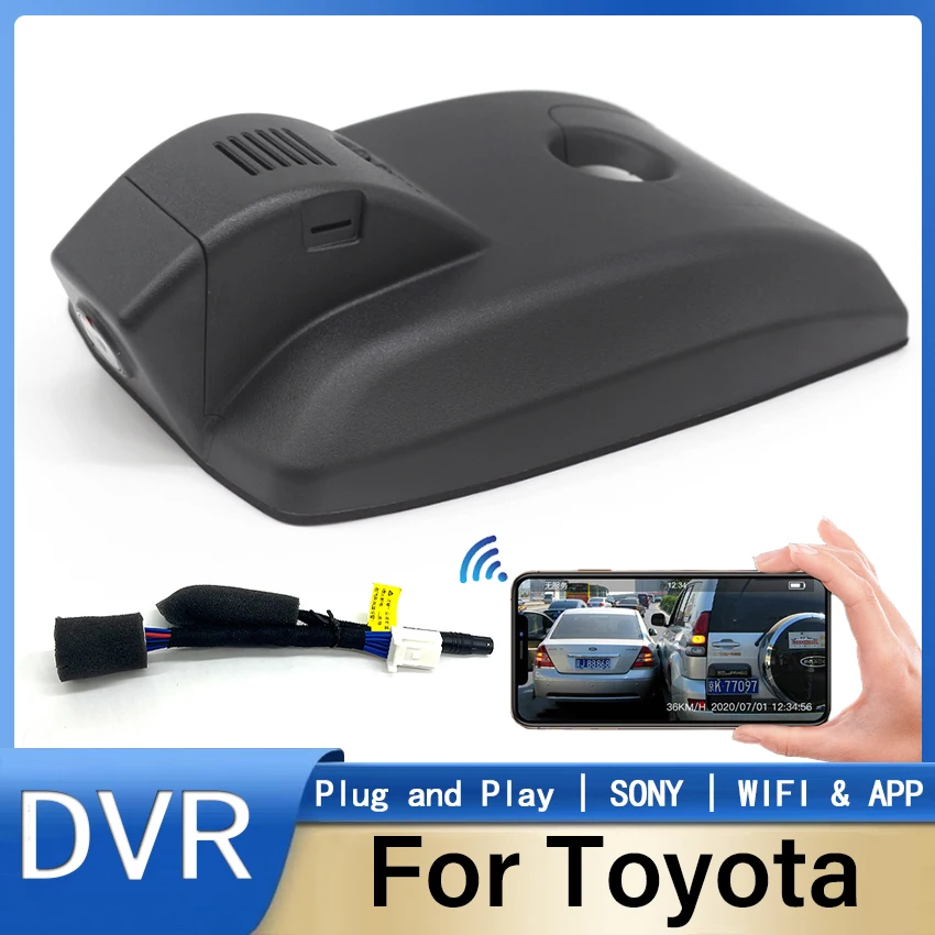 New! Special Car DVR Wifi Dash Cam Camera Easy Installation For Toyota Camry 2021 2022 2023 DashCam HD Night Vision High Quality