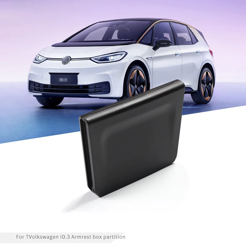 Фото Для Volkswagen VW ID.3 ID3 ID 3 Автомобильная Центральная консоль подлокотник коробка для хранения разделительный отсек разделительные аксессуары для Клэп №2