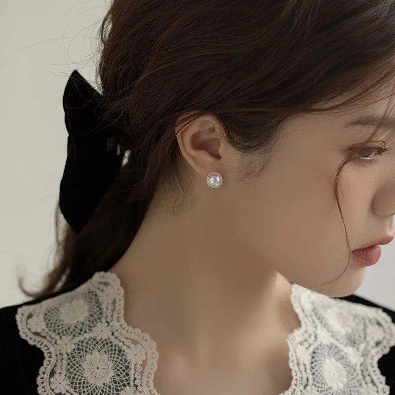 Hot Sale Freshwater Pearls Mosquito Coil Clip on Earrings No Pierced Women's Fashion Cuff Earring Hypoallergenic Ear Clip