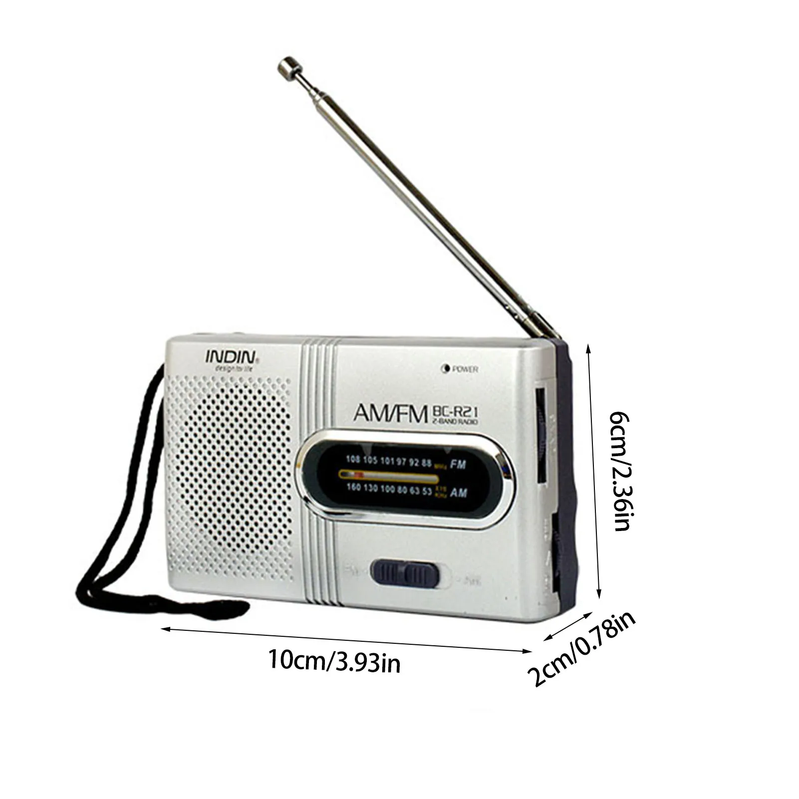 Портативные AM FM Радиоприемники компактные Транзисторные радиоприемники для