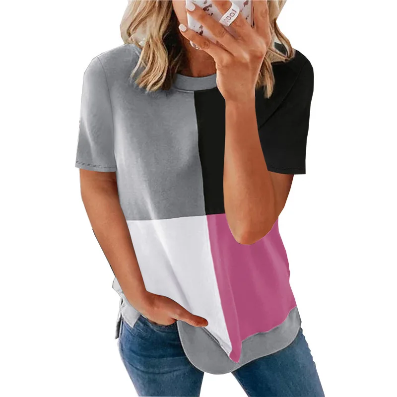 

2022 new high quality women's casual T-shirt