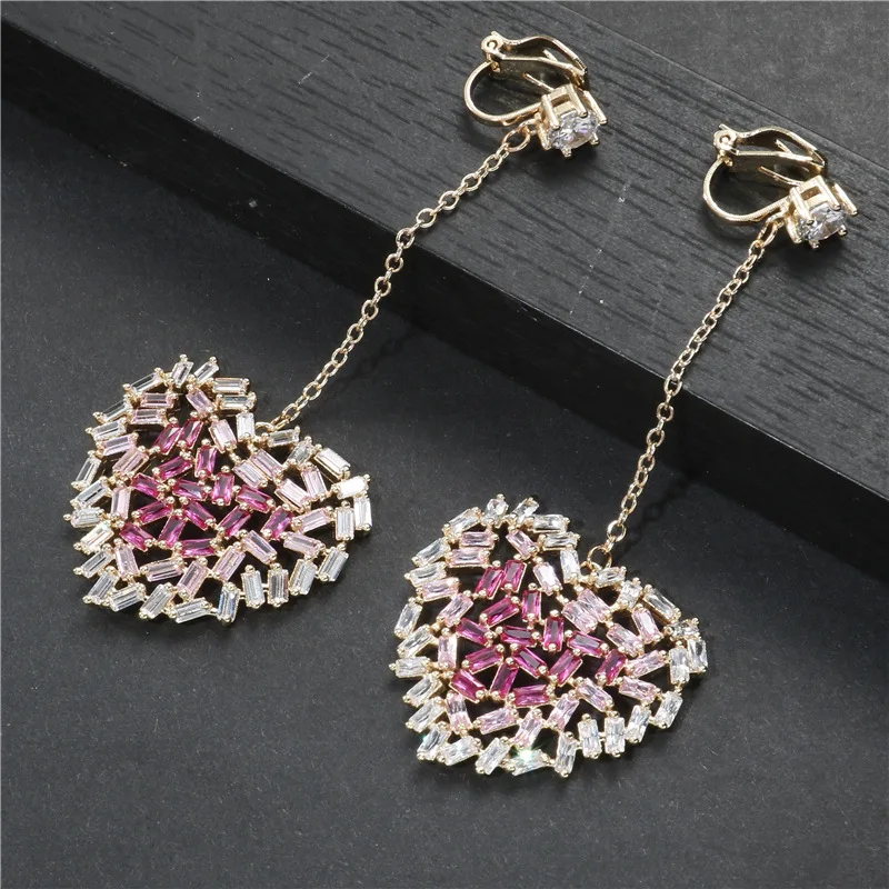 Милые и романтичные циркониевые Серьги love из Японии Южной Кореи женские