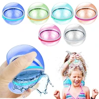 water bomb splash balls reusable absorbent water balloons outdoor pool beach play toy pool party favors water balloon fight game