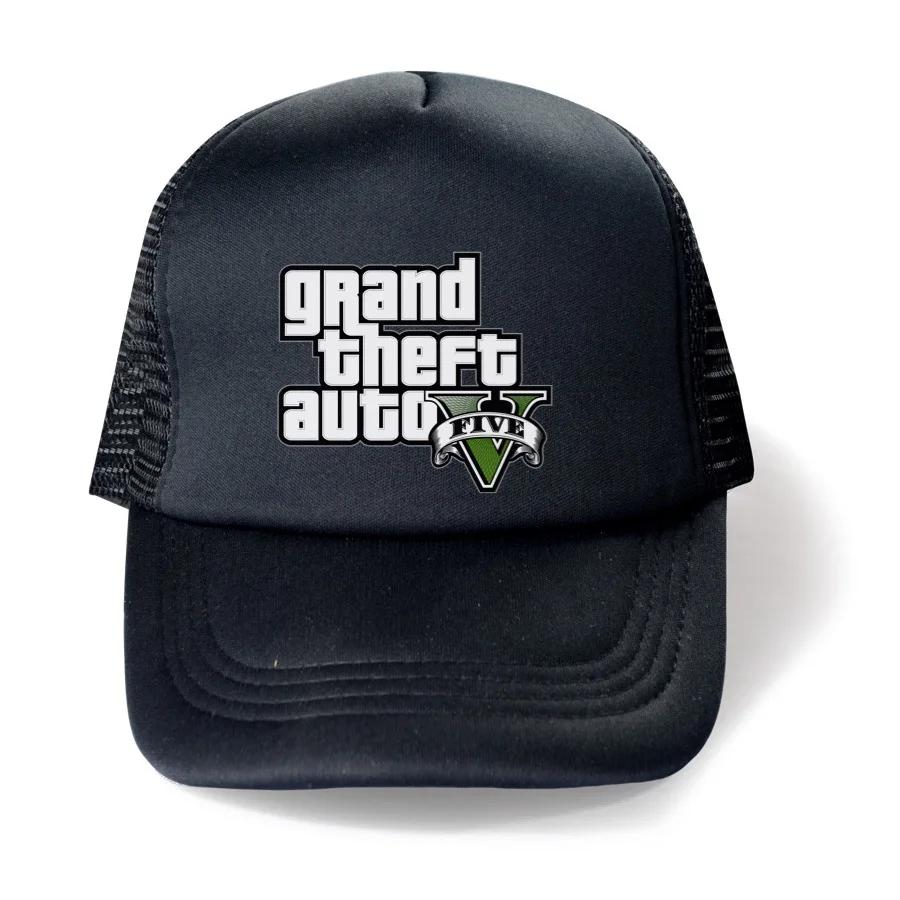 Детская бейсболка Grand Theft Auto Game Gta 5 для девочек и мальчиков шапки Солнцезащитная