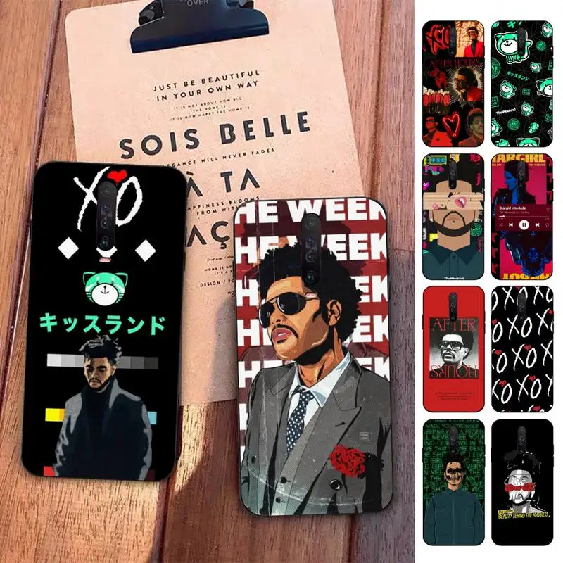 

The Weeknd XO After Hours Kiss Land Phone Case for Redmi 5 6 7 8 9 A 5plus K20 4X S2 GO 6 K30 pro