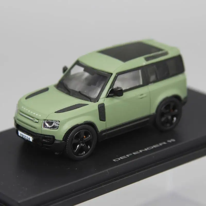 

Внедорожник HKM, 1:64, зеленая модель на колесах, новый внедорожник Defender 90 для Land Rover