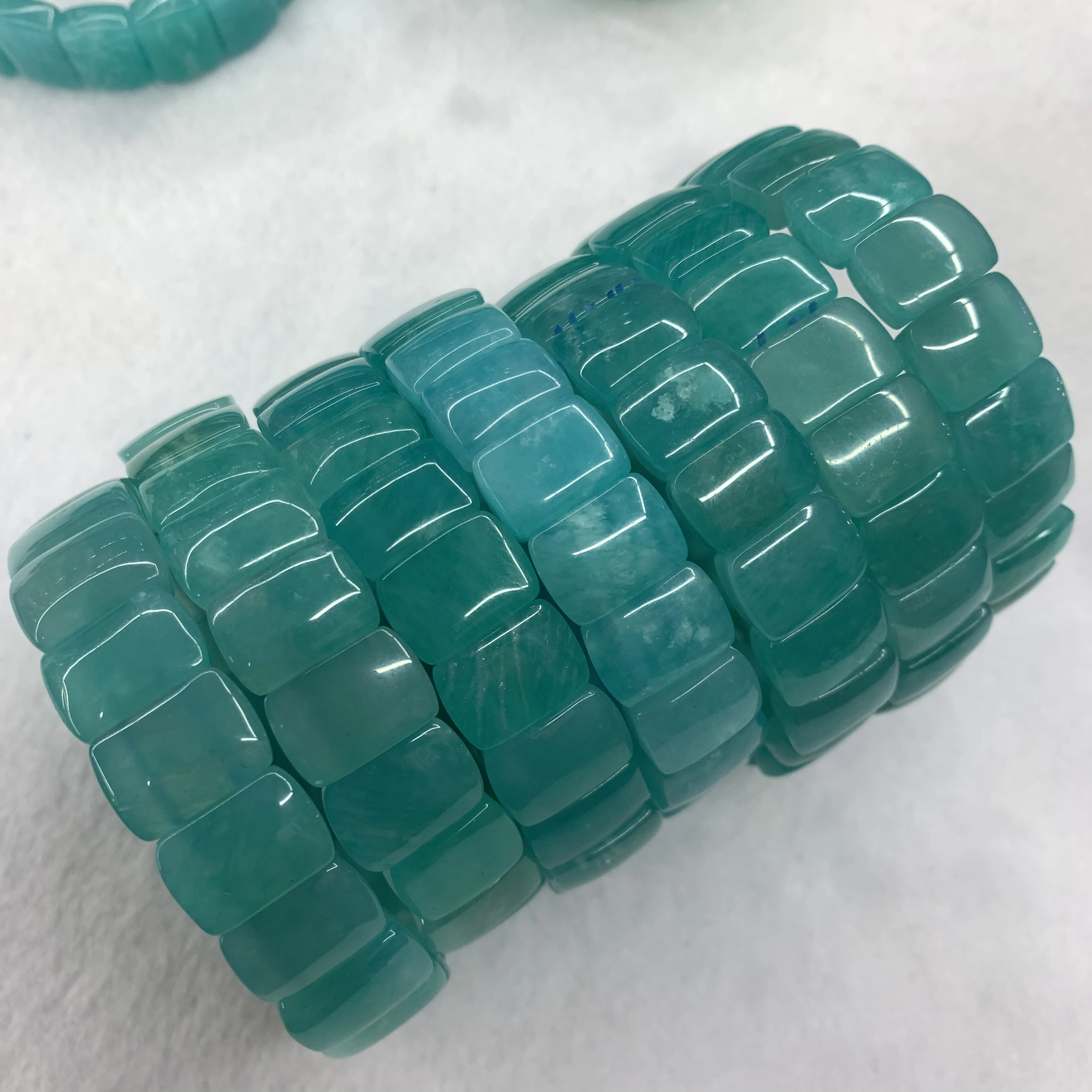 

Blue Amazonite Stone Natural Gemstone DIY Jewelry Bracelet for Woman for Man for Gift Wholesale !