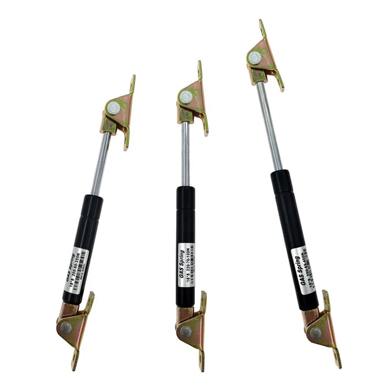 

1PC 18*8 Rod Gas spring folding hinge Stroke 50-500N Force lift support Hole Center Distance 200-250mm stroke distance 60-85mm