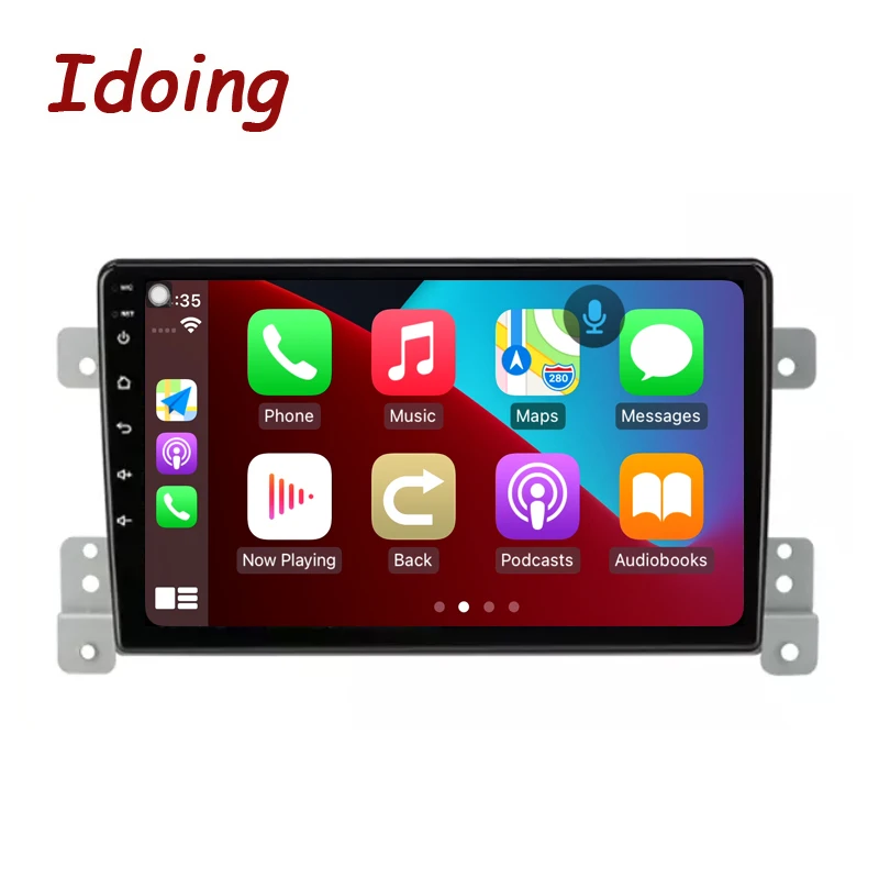 Idoing 9 &quotAndroid 10 радио головное устройство для Suzuki Grand Vitara 3 2005-2012 Автомобильный