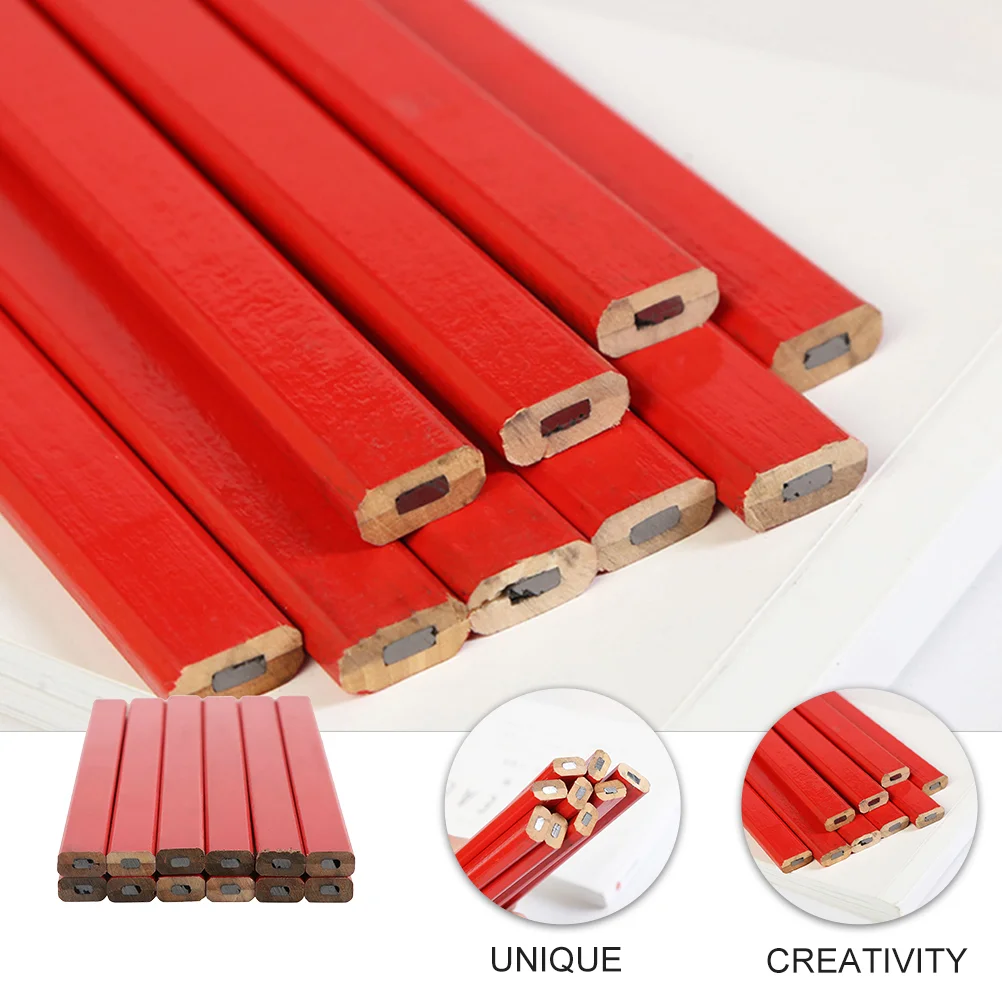 Рисунок 2 - плотничные маркеры с плоским черным сердечником