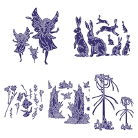 the carefree fairy die set metal cutting die new arrival 2022 diy molds scrapbooking paper making cuts crafts template handmade