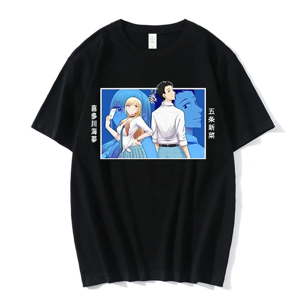 

Japan Anime My Dress Up Darling Marin Kitagawa Gojo Wakana T Shirt Summer Casual T-Shirts Cotton Oversized Tees Tops Streetwear