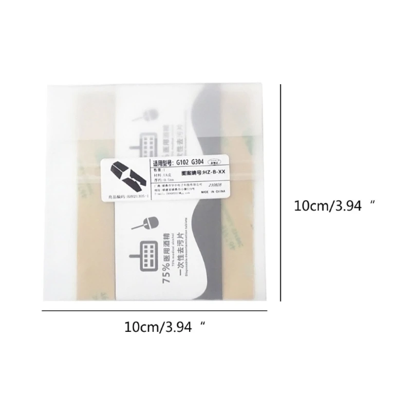 Нескользящие коньки ручной работы из кожи мыши для G102 G304 G305 самоклеящаяся лента