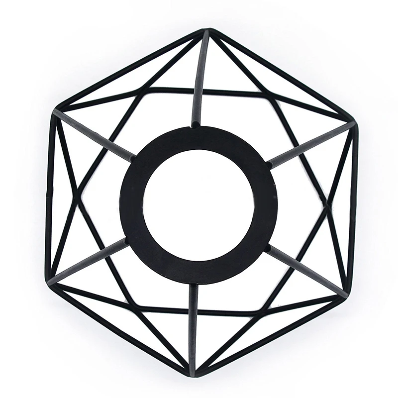 

Modern Pendant Light Iron Hanging Cage Vintage Led Lamp Minimalist Retro Lamp Guard Industrial Style Ceiling Lamp Shades