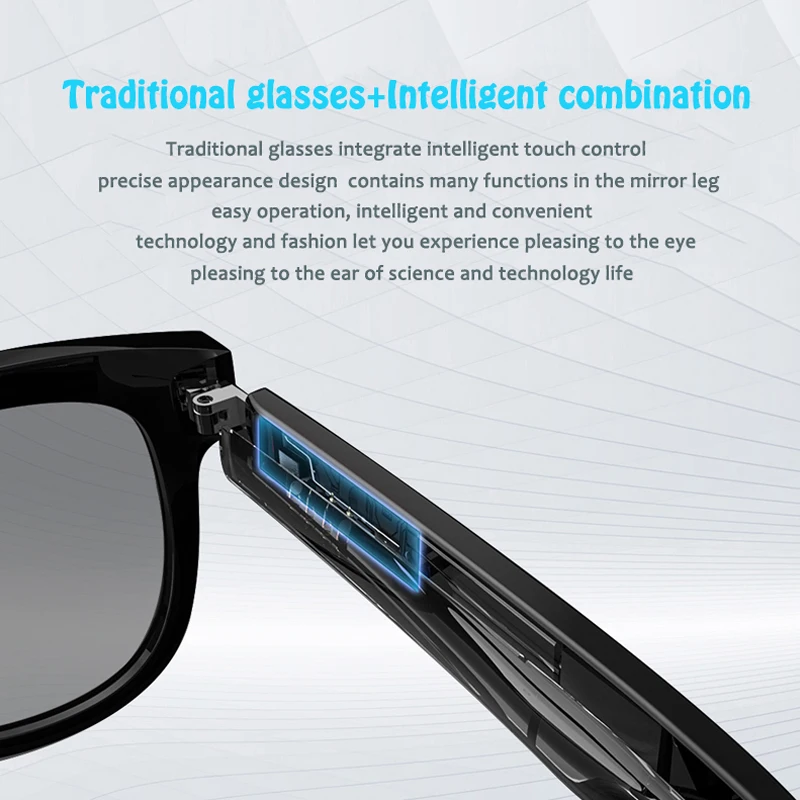Смарт-очки MX10 с поддержкой Bluetooth 5 0 и защитой от BlueLight