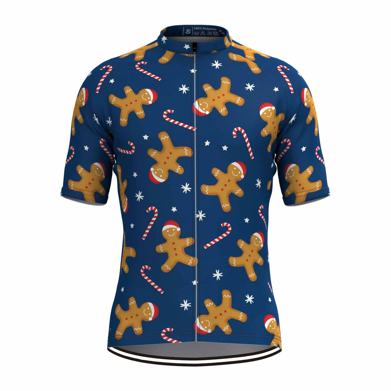 Новая стильная Рождественская велосипедная Джерси дышащая быстросохнущая