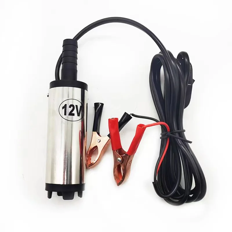 

12V DC Diesel Fuel Water Oil Car Camping Fishing Submersible Transfer Pump