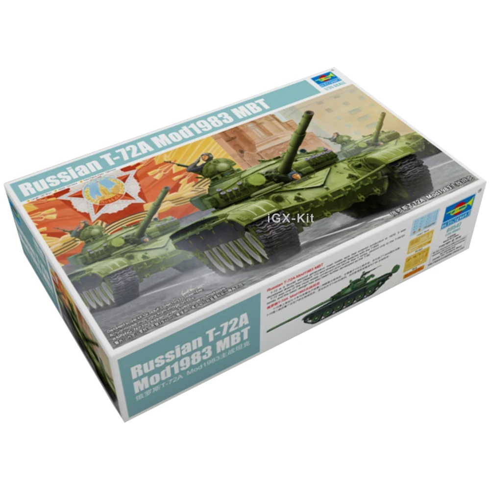 Модель Trumpeter 09547 модель 1/35 российский Танк T72 основной боевой танк MBT военная