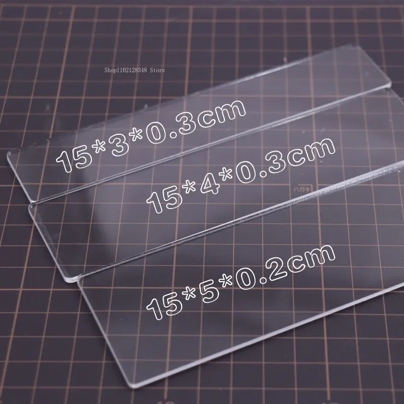 Сверхлегкий инструмент для глины пресс грязи прозрачный акриловый