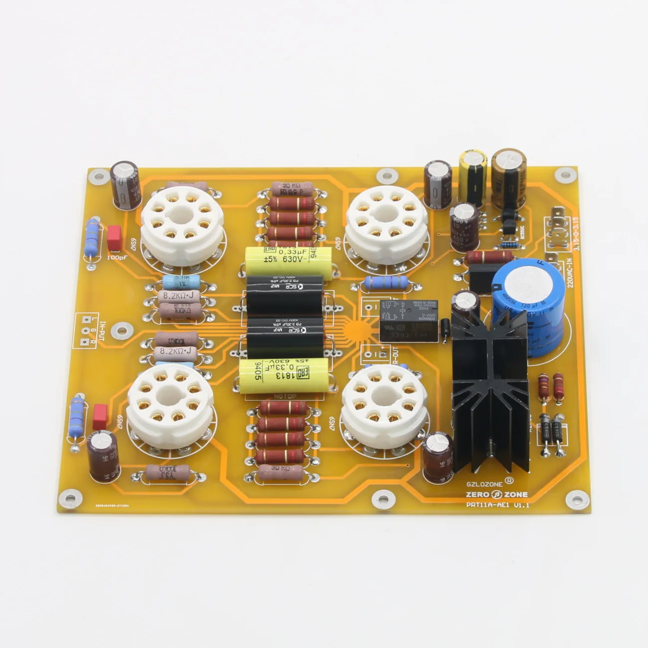 PRT11A HiFi 6SN7/6N8P Плата лампового предусилителя Refer Схема CARY-AE1