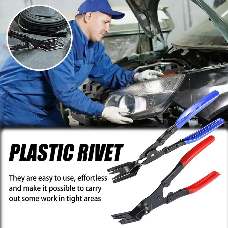 

1PC Auto Trim Clip Removal Plier Door Panel Fascia Dash Upholstery Remover Disassembly Plier Car Headlight Installation Tool