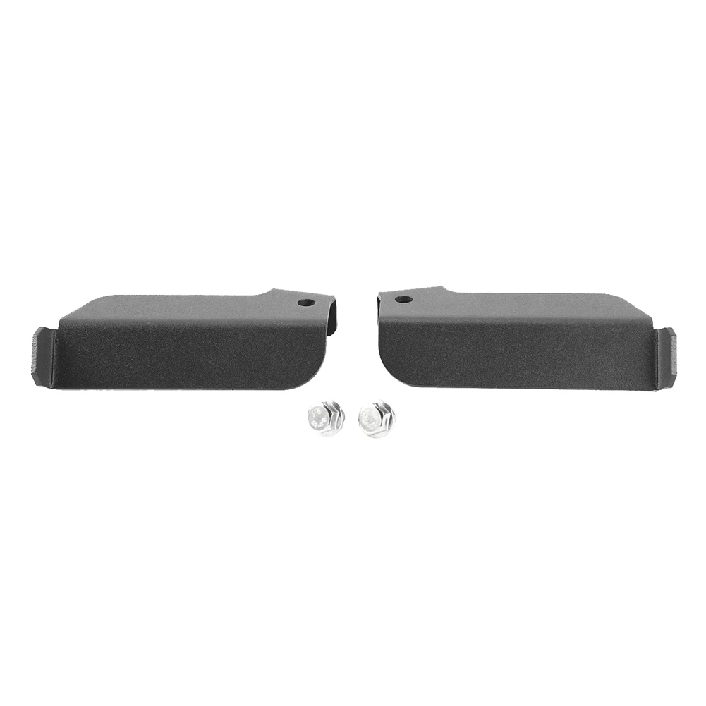 

Foot Pegs Metal Front Foot Rest Pedal Kick Panel for 2021 2022 Ford Bronco Accessories (1Pair Black)