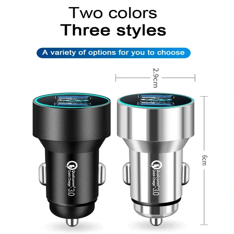 Автомобильное зарядное устройство с 2 USB-портами для Chery Tiggo 7 4 8 3 Pro 5x5 T11 E3 IQ QQ Arrizo