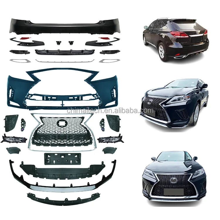 Детали для модификации автомобиля Lexus RX 2009 2015 обновление 2019 спортивный стиль