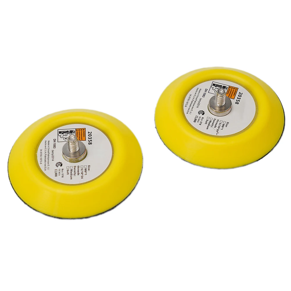 

2 шт. шлифовальная подложка 3 дюйма для пневматической шлифмашины