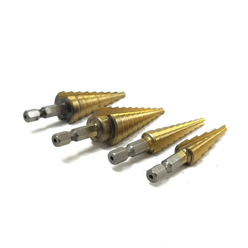 Высокоскоростное стальное ступенчатое электроинструмент сверло для металла