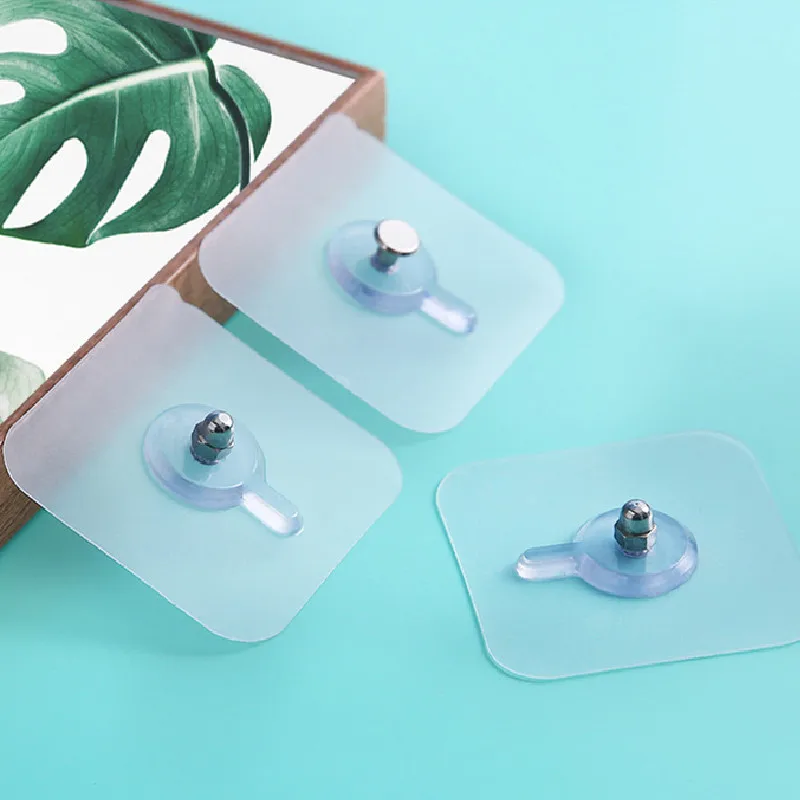 

Non-Trace Self Adhesive Nails Hook For Photo Frame Hole Hanging Nail Wall Paste Tack Photos Cross Stitch Wall Painting