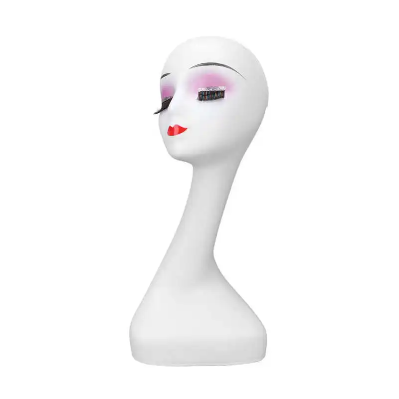 Головка манекена элегантная прочная 50 см/19 7 дюйма головка для очков простая в