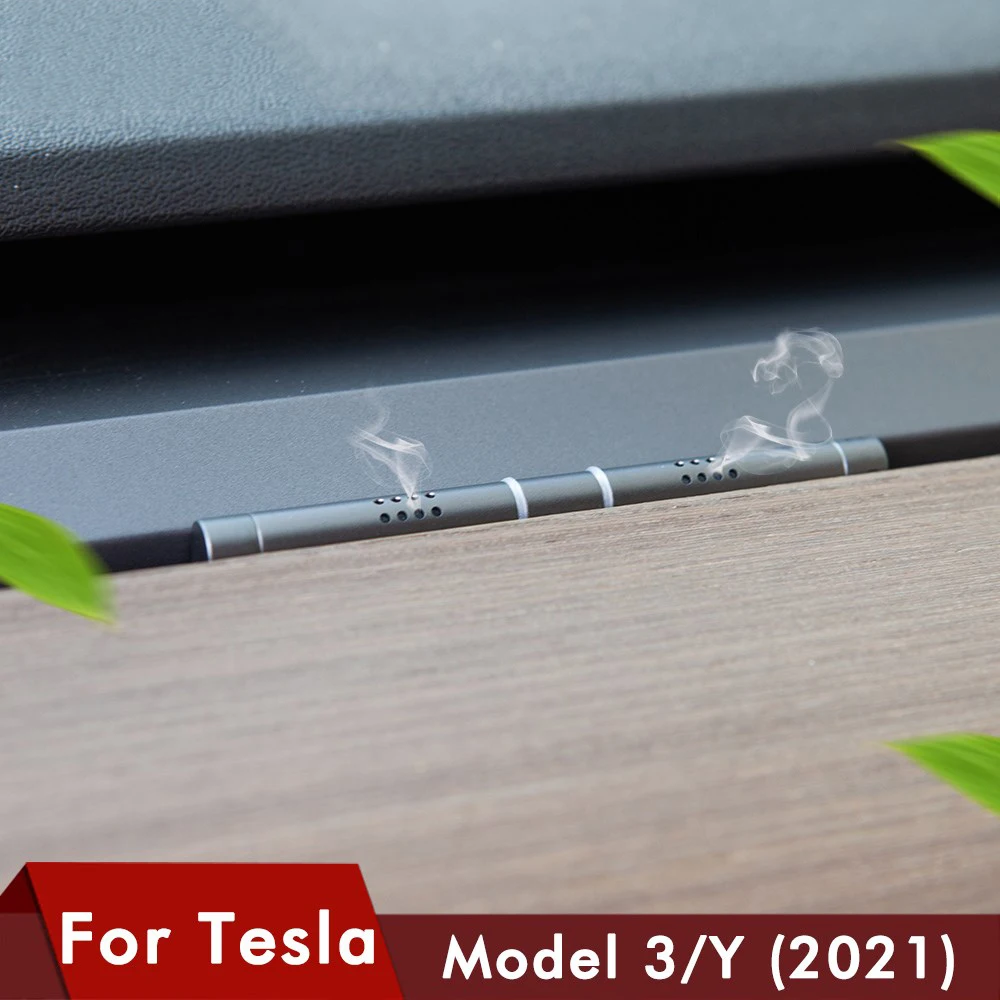 

Tesla модель 3 модель Y Три автомобильный освежитель воздуха долговечный освежитель воздуха Аксессуары диффузор