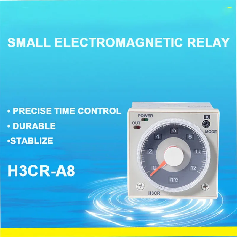 

H3CR-A 11 Pin Time Relay H3CR Series Delay Timer AC 100-240V DC 24V 12V