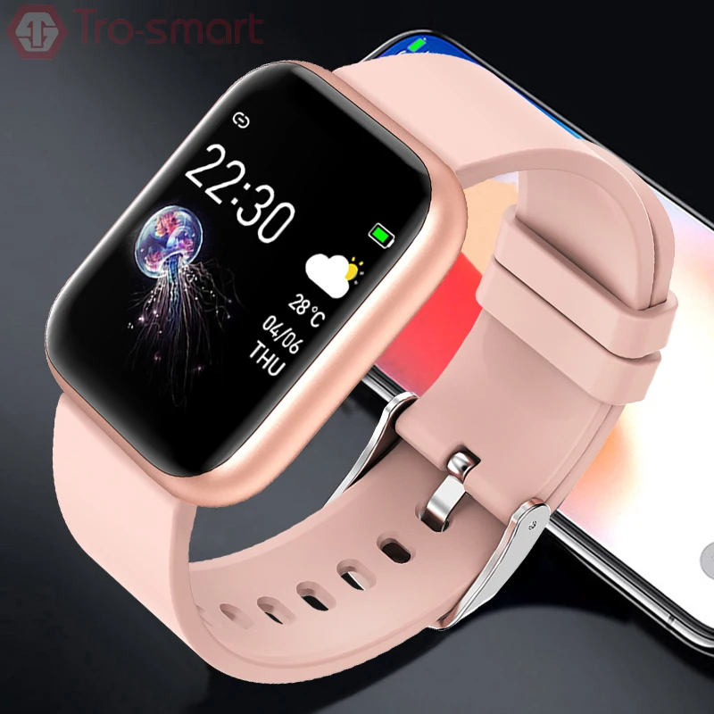 

New 2023 Smart Watch Women Ladies Smartwatch Female Smart Clock For Android IOS Fitness Tracker Sport Full Touch Smart-watch