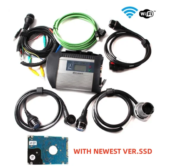 

Полночиповая печатная плата MB Star C4 V2023.09 Sd Connect для автомобилей и грузовиков, поддержка напряжения 12 В и 24 В, автоматический диагностический инструмент