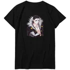 Футболка унисекс в стиле Харадзюку, с графическим принтом