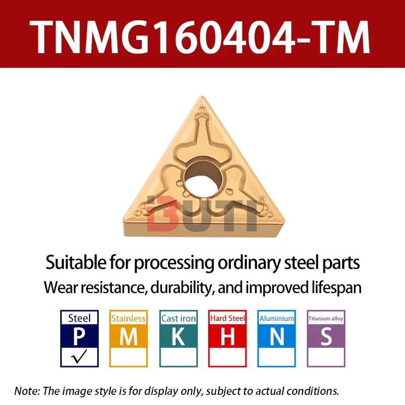 Треугольное долбежное лезвие TNMG160404 TNMG160408 TNMG160412-TM CQ HQ MA MT CM R/L-VF R/L-Токарный инструмент Внешнее круговое режущее лезвие