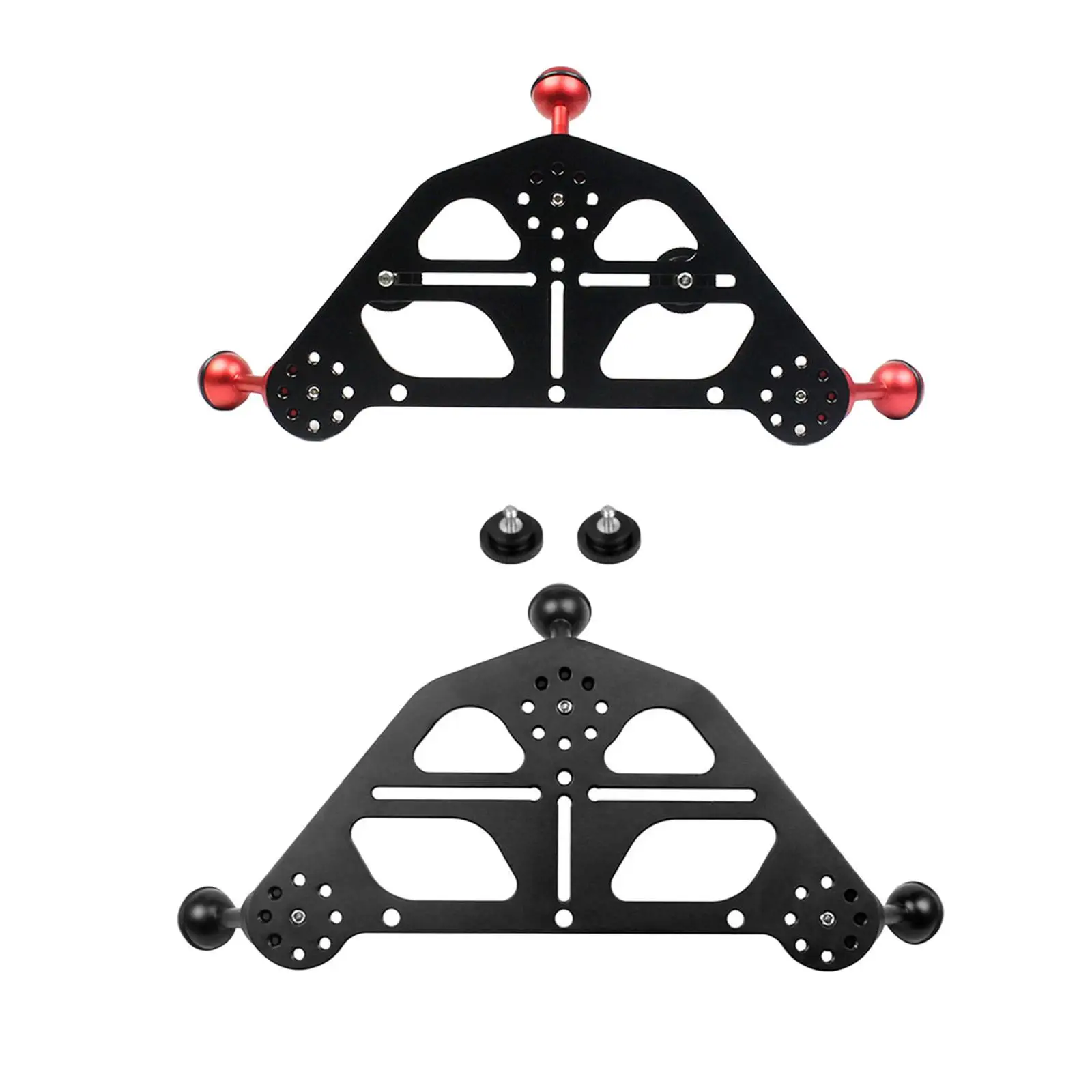 

Diving Triangular Gimbal Tray Rig Mount Bracket for DSLR Video Light Digital cam