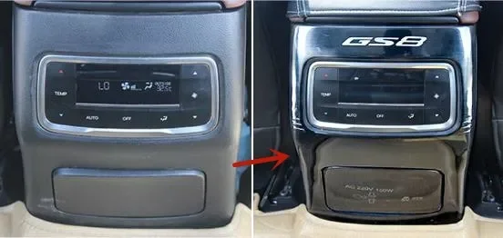 Для GAC Trumpchi GS8 2017-2021 Высококачественный подлокотник из нержавеющей стали