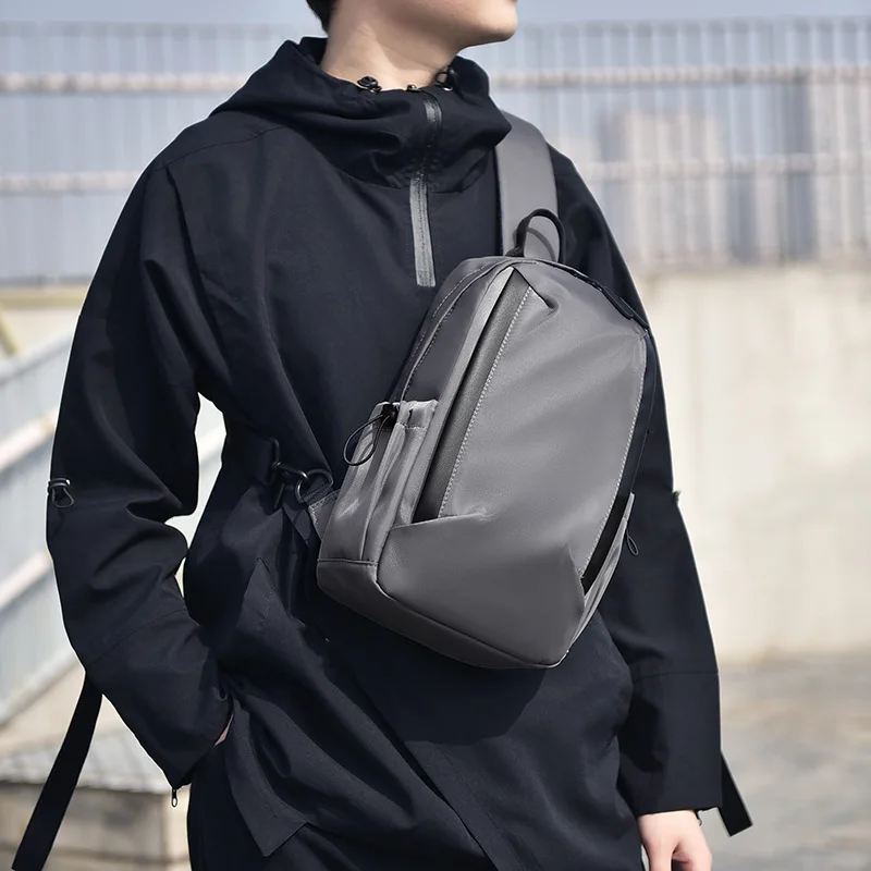 Small business backpack Men's chest bag casual bag light weight cross-body backpack shoulder bag sports bag chest bag small  bag